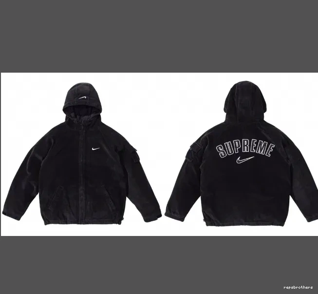 Jacket Black L XL Hooded S Cotton Arc Jacket Corduroy Corduroy M 0604